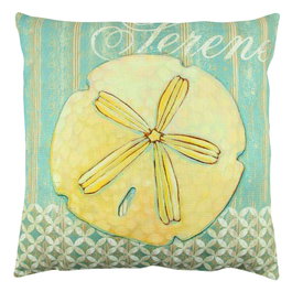 Aberto Design Cojín Multicolor 43 x 43 cm